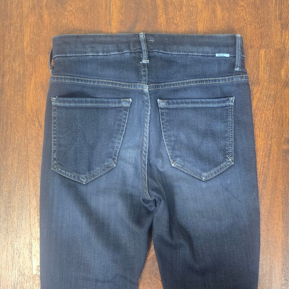 Mother Denim High Waisted Looker Skinny Jeans in Coffee, Tea, or Me? Size 26 - Picture 8 of 10
